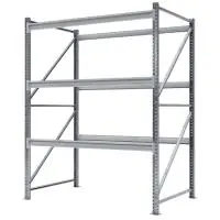 Стеллаж СФМ 2500х1750х800 (3 яруса без настила) RAL