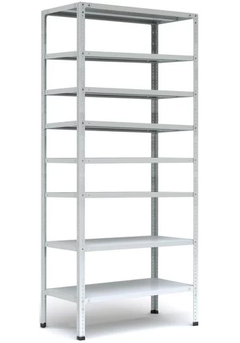 Стеллаж металлический Титан МС-750 2200x1500x500/8