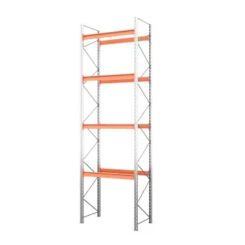 Стеллаж паллетный 6000x2700x1100/4 (4000 кг. на ярус) Стеллаж паллетный 6000x2700x1100/4 (4000 кг. на ярус)