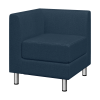 Модуль угловой Домино (Tempo 7 синий рогожка)